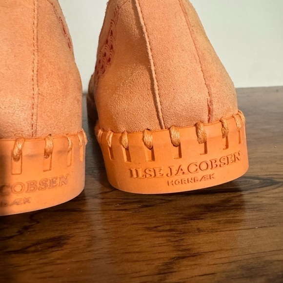 Ilse Jacobsen Tulip 140 Perforated Slip-On Sneaker Mango Sorbet - Picture 10 of 15